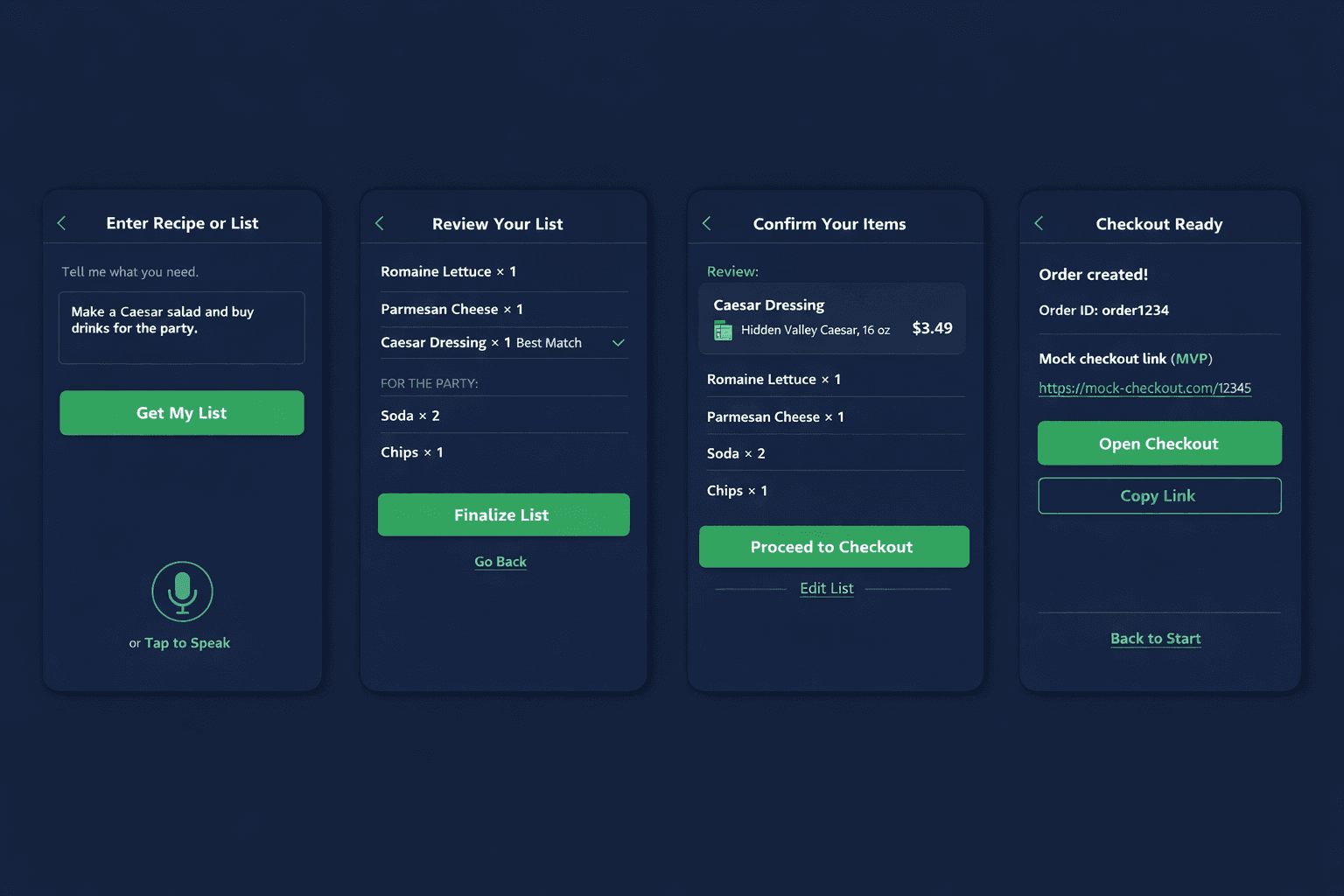 SayToBuy app preview